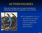 Autoecologia 1