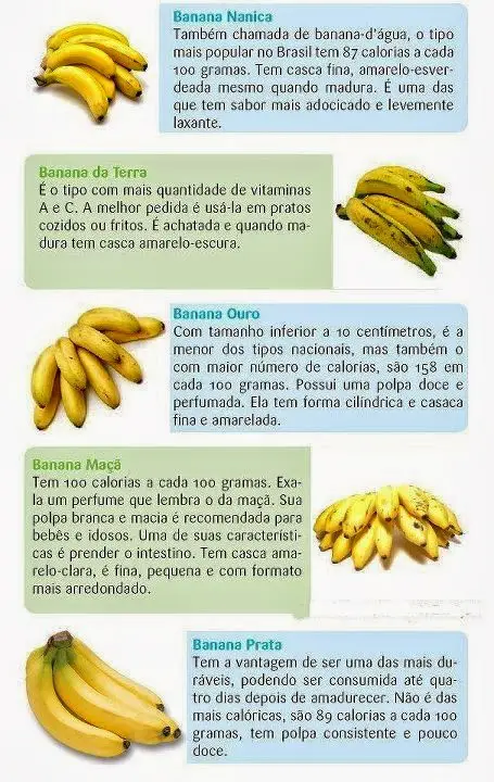 Características das Bananas 2