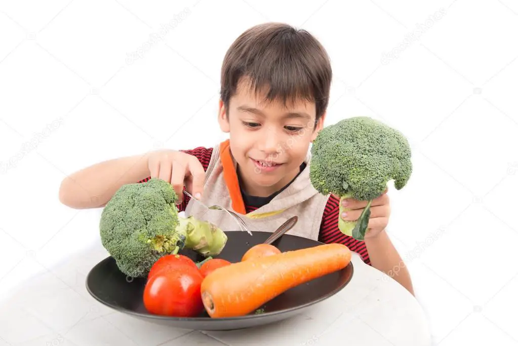 Comendo Vegetais 4