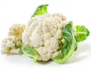 Cauliflower isolated on white background