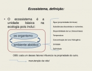 Definição de um Ecossistema 1