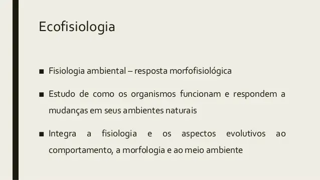 Ecofisiologia de Plantas 3