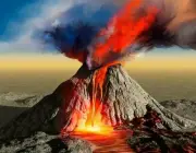 Erupção de um Vulcão 2