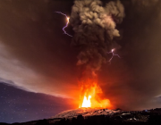Erupção do Vulcão Etna 3