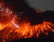 Erupção do Vulcão Sakurajima 1