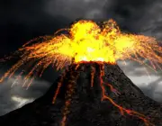 Erupção Vulcânica 1