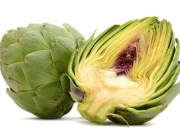 Fresh Artichokes isolated on white background