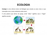 Introdução à Ecologia 2