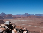 View of ALMA from Cerro Toco