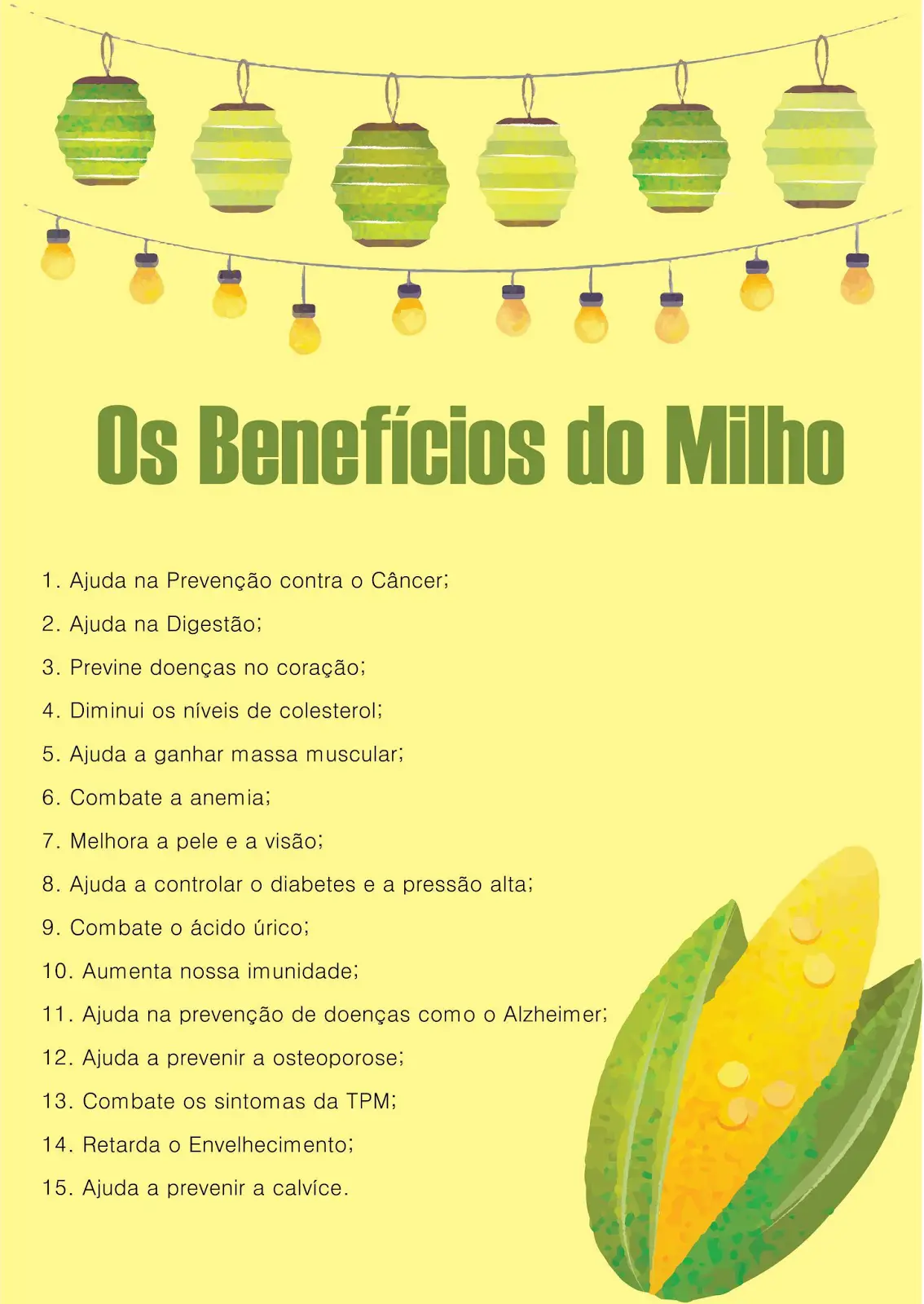 Os Benefícios do Milho 5