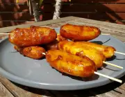 Prato Filipino de Banana Pão - Ginanggang