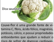 Propriedades Nutricionais da Couve Flor 3