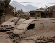 Resultados do Vulcão de Fogo na Guatemala 2