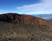 Subindo Vulcão Osorno no Verão 5