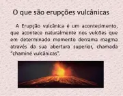 Tipo de Erupções Vulcânicas 3