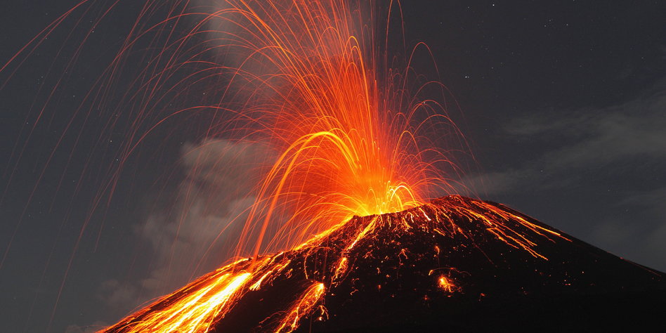 Tipos de Erupções Vulcânicas | Mundo Ecologia
