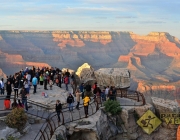 Turistas no Grand Canyon 2