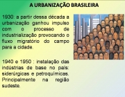 Urbanização Brasileira 4