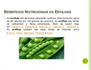 Vitaminas da Ervilha 1