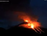 Vulcão Colima - Erupção 4