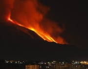 Vulcão Etna - Última Erupção 2