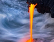 Vulcão Kilauea - Derramamento de Lava no Mar 4