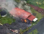 Vulcão Kilauea Devastando Casas 3
