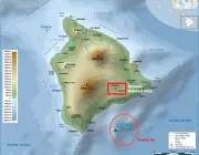 Vulcão Kilauea no Mapa 5