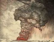 Vulcão Krakatoa Em 1883 4