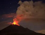 Vulcão Popocatépetl - Erupção 1