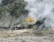 Vulcão Solfatara - Erupção 3