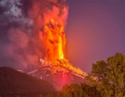 Vulcão Villarica - Erupção 6