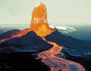 Massive Eruption of Kilauea Volcano, Hawaii