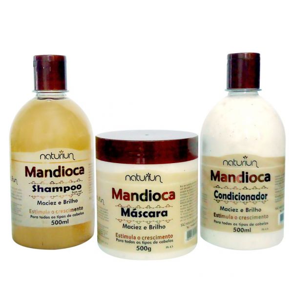 Kit de Hidratação de Mandioca Naturiun