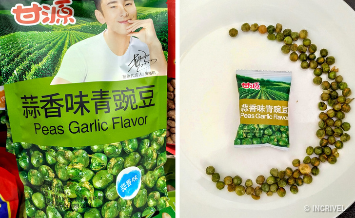 Pacote Com Ervilha Chinesa