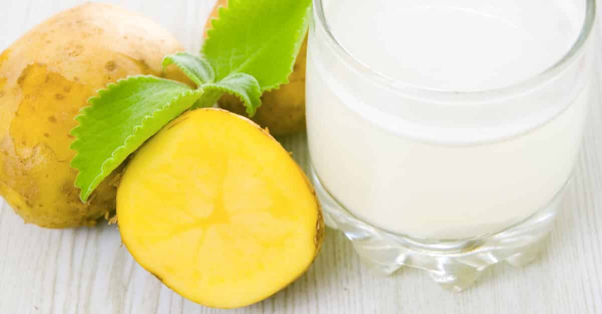 Suco de Batata Crua