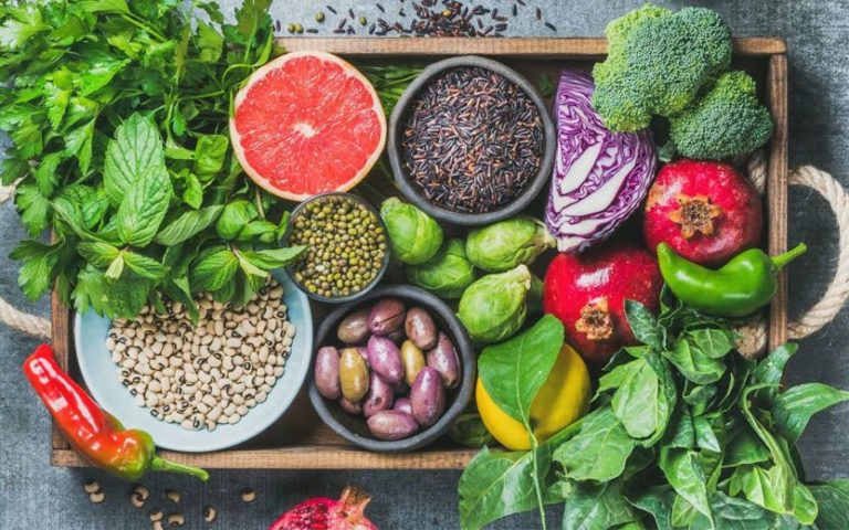 Variados Tipos de Vegetais