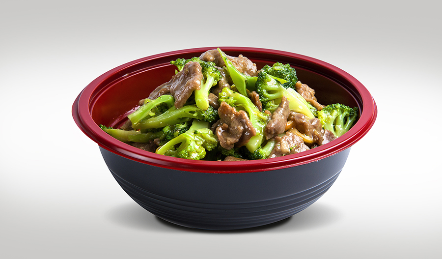 Yakisoba Com Carne e Brócolis 