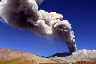 Histórioco do Vulcão Lascar