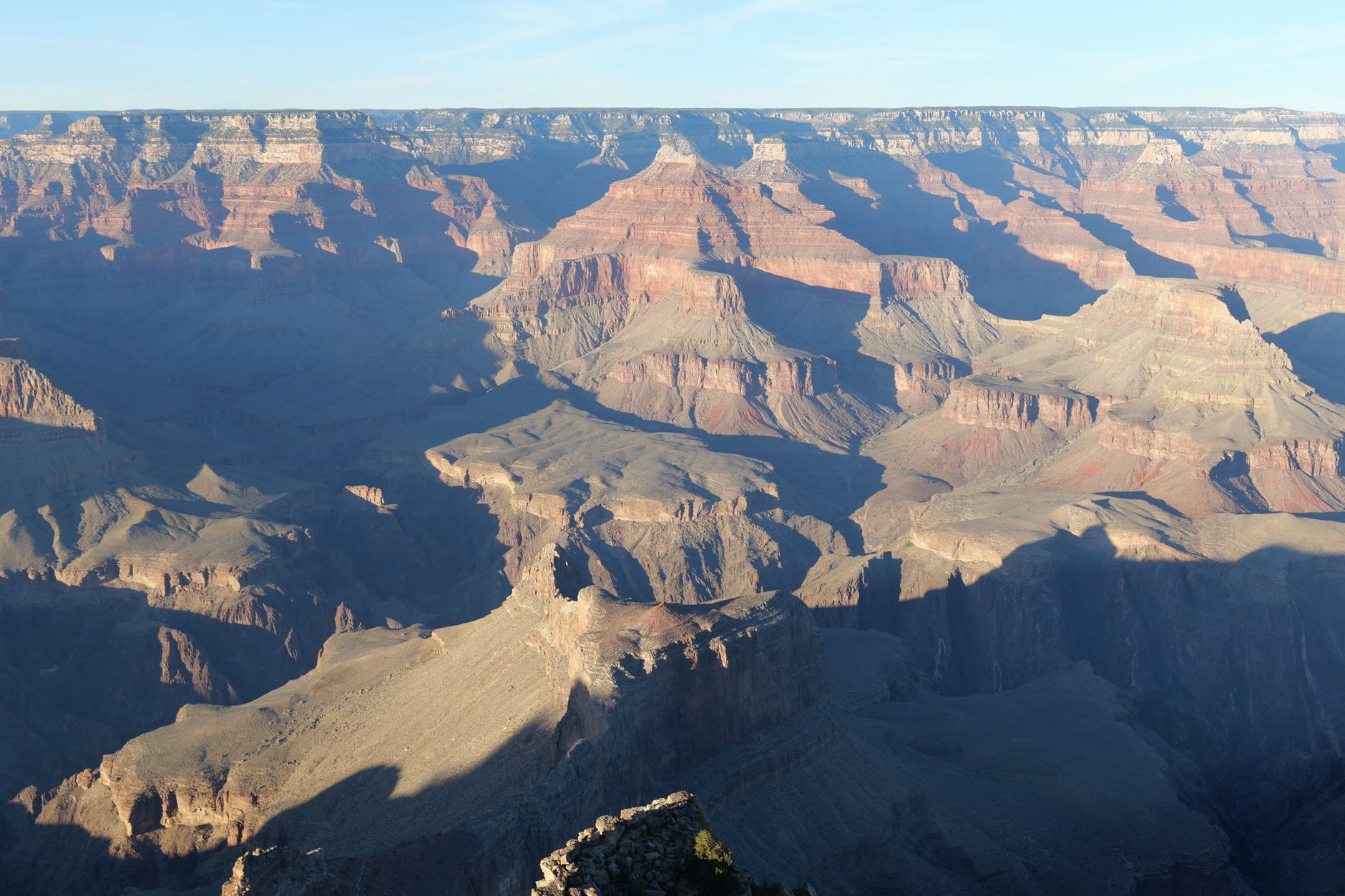Vulcão Extinto do Deserto Vista no Grand Canyon