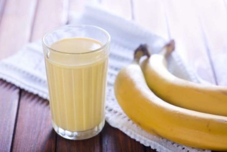 Batida de de Banana Com Leite