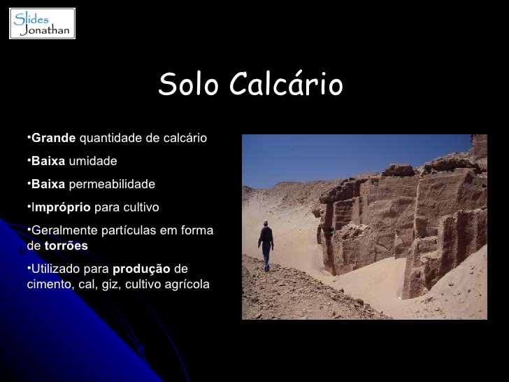 Solo Calcário no Brasil | Mundo Ecologia