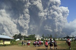 Histórico de Erupções do Vulcão Sinabung