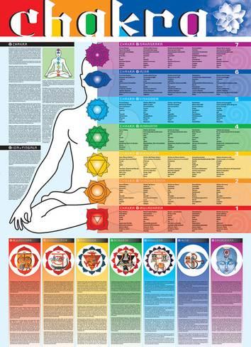 Tabela Informativa Sobre o Chakra