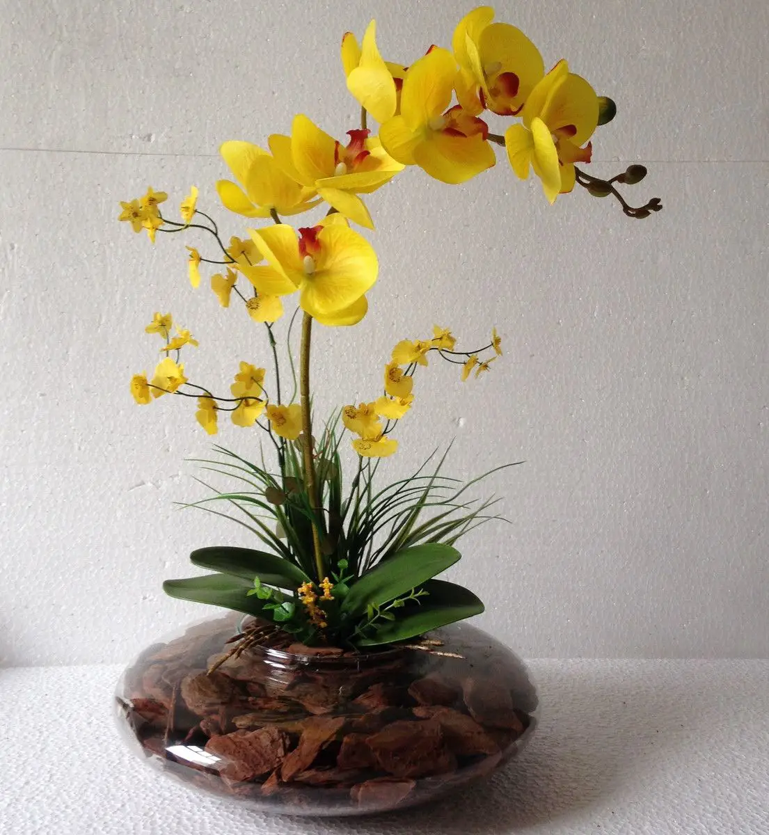 Orquídea Amarela Para Ornamentar Ambientes