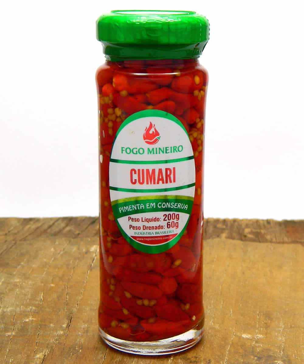 Vidro Com Pimenta Cumari 