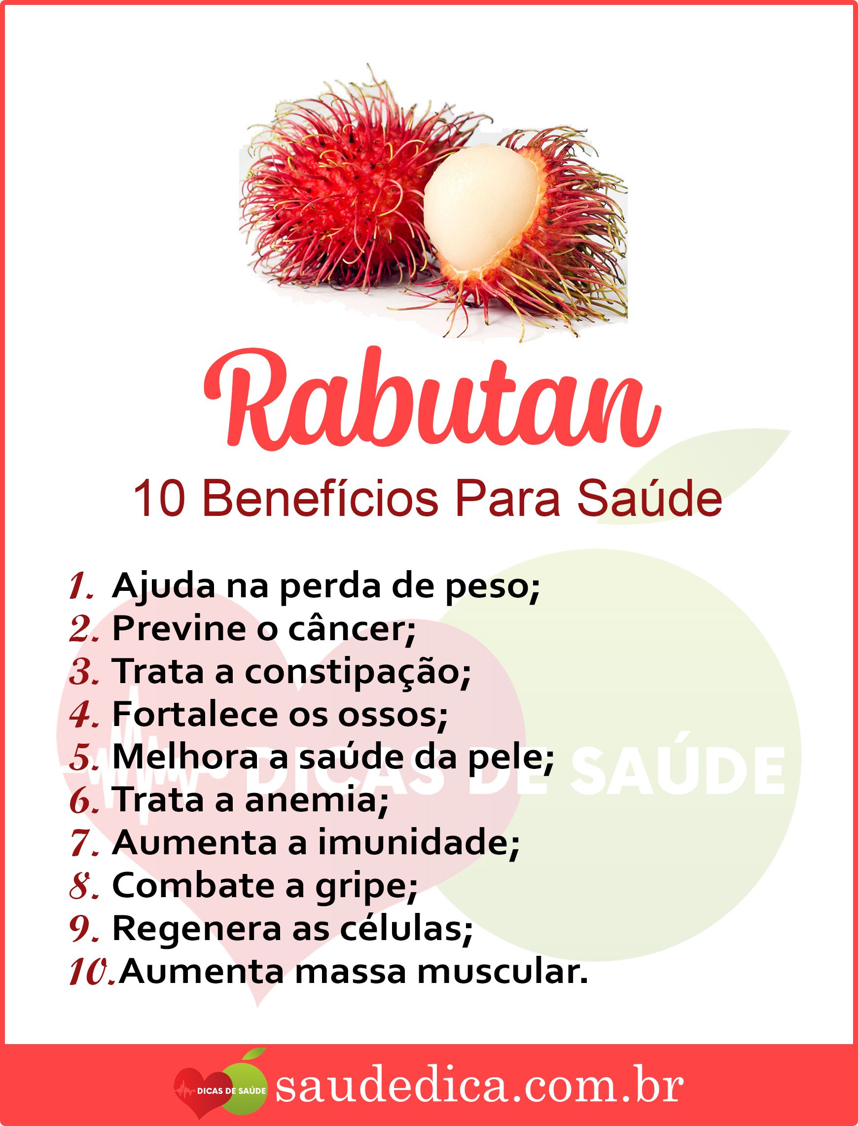 Benefícios da Carambola Rambutão 