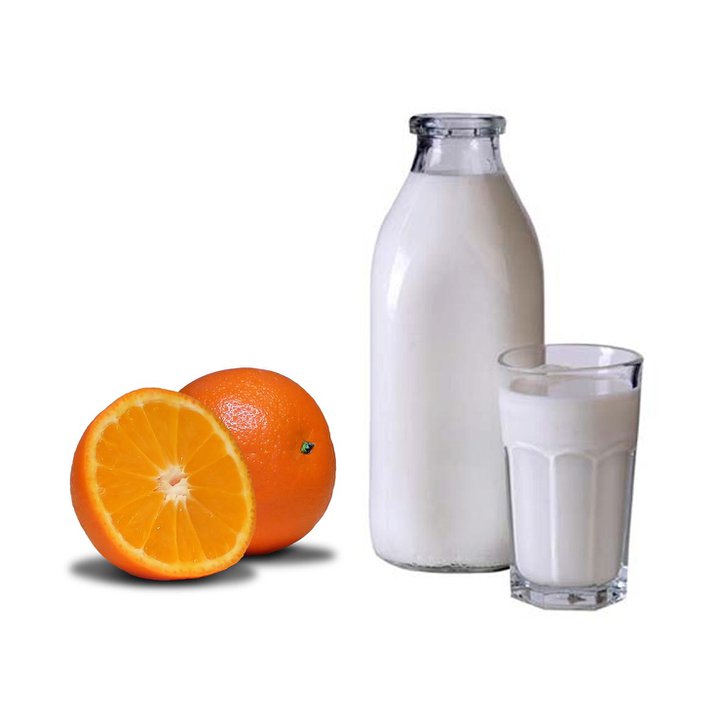 Laranja e Leite