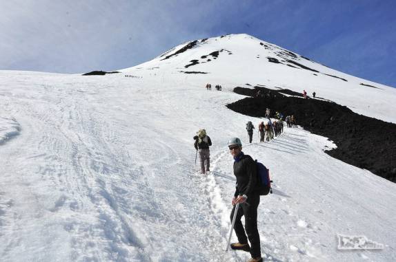 Caminhada no Vulcão Villarrica
