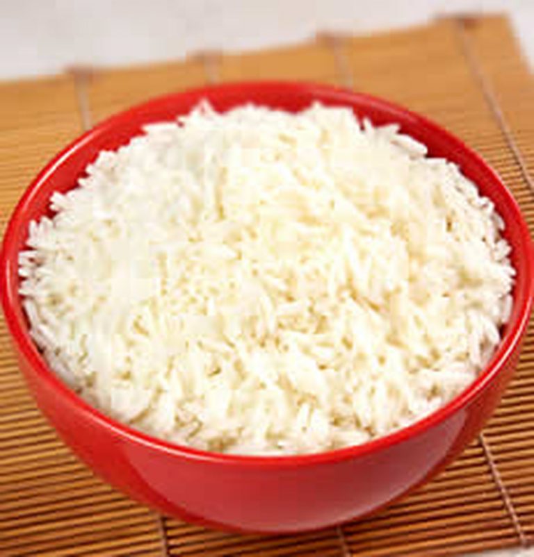 Arroz Branco na Tigela